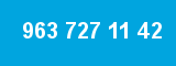 963 727 11 42 963 727 11 42